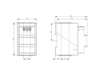 Current/Voltage Measuring Module V2; Set Current 10...115 A, Voltage Measurement Up To 690 V, Overall Width 55MM [3UF7112-1AA01-0]