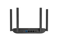 Hikvision Wireless Router 1500Mbps WiFi6, 2.4GHz@300Mbps, 5GHz@1201Mbps, MU-MIMO Supported, 4xHigh Gain Antennas, 1×10/100/1000Mbps, 3×10/100/1000Mbps, WPA2-PSK, WPA/WPA2-PSK, WPA2-PSK/WPA3-SAE Supported, Web, HIK-Connect APP, PSU12V@1A [HKV DS-3WR15X]