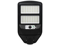 Solar LED Street Light 10W 1400Lumens, Equivalent Power:100W, 6500K Cool White, Max:8M PIR Sensor, Day:10 Lux, Night:5-10 LUX, Solar Panel:10W/5V, 120° Beam Angle, Discharge Time:12-14HRS, LiFePO4 3.2V 10000mAh, 1200 Cycles, come with Remote, IPX4 [MAJ SSL80C]