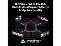 Aqara Multi-Protocol HUB with Matter Bridge Functionality, IR Blaster with Feedback Learning, Third-Party Devices Support, Features Zigbee, Bluetooth, Wi-Fi, PoE, Supports Alexa, Google Assistant, Apple HomeKit, SmartThings, 5V/2A, PoE Input:48V [AQARA HUB M3]