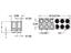 PAD Connector Fixed Contacts Double Row 12 Way 2.54mm [802-10-012-30-507101]