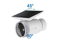 TP-Link Tapo Battery-Powered Security Camera with Build-In Solar Panel 4K Ultra HD, 8MP 3.17mm Lens, 3DNR/WDR, Built-In Microphone & SPKR, 1/2.7” CMOS, 7800mAh Lithium-Ion Battery, 2×Built-In Spotlights, WiFi 2.4/5GHz, IR Mode/ Full-Colour, IP65 [TP-LINK TAPO C465]