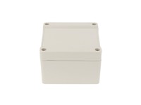 ABS Enclosure 90X90x90,5mm Grey Watertight Ip66 Recessed Lid For Membrane Or Keypad For Indoor Use [1555EGY]