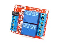 2 Channel Relay Module 12V, Maximum Load: AC 250V / 10A, DC 30V / 10A; The Module Supports High or Low Level Triggered Current, Set By Jumper.module Size: 50mm * 26mm * 18.5mm (L * W * H) [BDD RELAY BOARD 2CH 12V RED H/L]