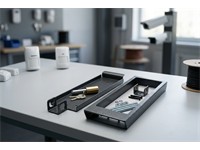 Takex Theft Resistant Bracket and Flush Mount Internal Pin Lock & Key Mechanism, Suitable for Wired Outdoor Takex Detectors: MS12FE / MS12TE / OMS12FE / MS100E, 286x110x34mm [TAKEX BRACKET-127]