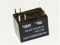 Low Power Sub-Mini Sealed Relay Form 1C (1c/o) 5 Pin 24VDC 2800 Ohm Hi-Sensitive Coil (200mW) 3A 250VAC/30VDC Max 8A/30VDC N4100-2CHS3-DC24V [HFD17-24-Z-3N]