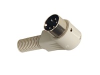 270° Angled 5P DIN Plug Inline [MAWI50B GREY]
