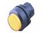 Push Button Actuator Switch Non-Illuminated Momentary • Blue Raised Button • Black 30mm Bezel [PB302MB]