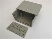 OUTDOOR PLUGBOX TO ACCEPT 1 X 3PIN WALL SOCKET [EHJ12/1P]