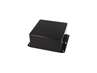 Polystyrene Enclosure Flange Lid 120X120X59MM [1591USFLBK]