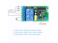 DC Motor Driver Module Forward/Reverse Controller 12V 10A Limit Control [HKD FORW/REVSE MOTOR CONTROL 12V]