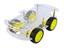 4WD 2 TIER ROBOT CHASSIS WITH 4 MOTORS-CAN USE RS027 mini driver+RS011MC 4channel control. [GTC MAGICIAN CHASSIS KIT CLR 4X4]