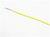 Hookup Cable 16xCu Strand • 0.5mm2 • Yellow Colour [CAB01,50MYL]