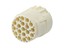 Circular Connector M23 Signle. Female Crimp Insert CW- 19 Pole (PE on Pos 12) for 16x1mm/3x1,5mm Contacts - 8/10A @ 320VAC Max. [7003919112]