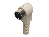 270° Angled 5P DIN Plug Inline [MAWI50B GREY]