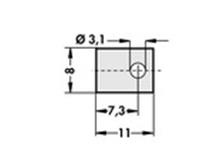 Silicone Rubber Washer SOT32 [WK32]