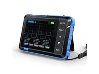 DSO-153 is a 3-IN-1 Handheld Digital Oscilloscope+ Waveform Generator. It has a Single Channel Oscilloscope with a 1MHz Bandwidth and 5MSA/S Sampling Rate and a 10KHz Sine Wave Generator [FNIRSI DSO153 ONE CH 1MHZ]