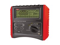 Multifunction Loop Tester 9-IN-1 Low Ohms 0.00~2Ohm Earthing Measurement Insulation Resistance 250/500/1000V Phase Rotation PSC 0kA~26kA LOOP IMP Non Trip/Trip 0.01~2000Ohm ELCB Sensitivity/Time Delay 0~440V [UNI-T UT593]