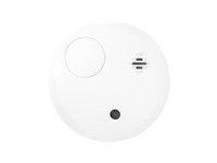 Hikvision Wireless Photoelectric Smoke Detector 868MHz, Two-Way RF Wireless, Buzzer:≥ 85dB @ 3m, Transmission Range (Free Space) 1.6km, Self-health Check, Alarm Sound Interlink, 120x48mm, 190.5kg [HKV DS-PDSMK-E-WE]