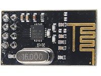 2,4GHZ TRANSCEIVER MODULE USING NORDIC NRF24L01+. SPI I/FACE. VOLTAGE: 1.9-3.6V (RECOMMENDED 3.3V), 250M OPEN AREA,MAXIMUM OUTPUT POWER: +20DBM ,EMISSION MODE CURRENT(PEAK): 115MA,RECEIVE MODE CURRENT(PEAK): 45MA,POWER-DOWN MODE CURRENT: 4.2UA [BDD NRF24L01+ TRANSCEIVER MODULE]