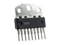 POWER AMPLIFIER IC 2 X 6W 9PSIL * METAL * [TDA1519]