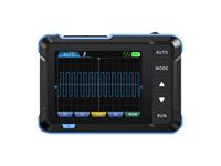 DSO-153 is a 3-IN-1 Handheld Digital Oscilloscope+ Waveform Generator. It has a Single Channel Oscilloscope with a 1MHz Bandwidth and 5MSA/S Sampling Rate and a 10KHz Sine Wave Generator [FNIRSI DSO153 ONE CH 1MHZ]