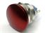 VANDAL RESISTANT PUSH BUTTON SW 22mm MOM MUSHROOM BUTN. RED. 1n/o  5A-250VAC - ALUM/ZINC ALLOY  (ANTI VANDAL) [AVP22M-M1AZ-R]