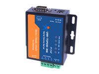 An Industrial 1-Port RS485/232/422 To Ethernet Converter. Supports Both Interfaces RS232 and RS485, But Ethernet To Serial Converters USR-TCP232-306 Can Only Use One Interface At One Time. [USR-TCP232-306 SERIAL-ETHERNET]