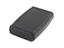 ABS Enclosure. 117X79X25 Soft Sided Watertight IP65 Black Top Grey Sides [1553WBBK]