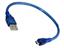 USB CABLE 'A' MALE TO MICRO USB42CM. iDEAL FOR RASPBERRY PI [USB CABLE 42CM AM-MICRO]