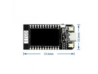 TTGO LORA32 868MHZ SX1276 ESP32 OLED Display Bluetooth WiFi LORA Development Module Board [HKD LORA32 868MHZ OLED TTGO WIFI]