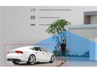 EZVIZ Smart Home Dome Camera 3MP 2.8mm , 30m IR , 1/2.7” CMOS , WiFi 2.4GHZ, 3D DNR, WDR, 2K Resolution, Two-Way Talk, Colour Night Vision, AI-Powered Human/Vehicle Shape Detection, 1xRJ45 10/100M, H2.65, 12VDC 1A, IP67 [EZVIZ CS-H4-R201-1H3WKFL]