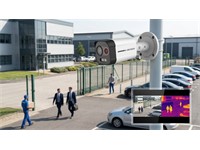 Hikvision Thermal & Optical Bi-Spectrum Network Bullet Camera, Thermal Module: Res:96×72- Pixel Pitch:12μm-2.6mm Lens- Spectral Range:8 μm~14μm, Optical Module:1/1.8" CMOS - Res:2688×1520, 6mm Lens, WDR 120dB, 30m IR, 1xRJ45 10M/100M, 12VDC/POE [HKV DS-2TD2608-2/QA/FP]