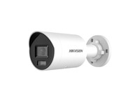 Hikvision Smart Hybrid Light with ColorVu Fixed Mini Bullet Network Camera 8MP 4mm Lens, 40m IR, 1/1.8" CMOS , 24/7 Colour Imaging , CBR/VBR, H2.64/H2.65, ONVIF, WDR130dB, 1xRJ45 10 M/100M, Built-in Microphone, 12VDC 0.45A, PoE:IEEE 802.3, IP6 [HKV DS-2CD2087G3-LI2UY (4MM)]