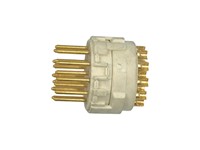 Circular Connector M23 Signal Male Solder Insert and 16 Pole, for 16 x 1mm Contacts - 8A @ 400VAC Max. [7001916103]