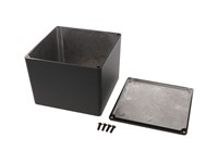 Diecast Aluminium Black 119,5X119,5X90 [1590VBK]