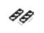 PACK OF 5. 3 BATTERY INTERLOCKING BRACKETS FOR 18650 BATTERIES [HKD 18650 3 BATT SPACER BRACKET]