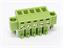 3.81mm Screw Clamp Terminal Block • 5 way • 8A – 125V • Screw Clamp • Green [MRT8PS3,81-5E]