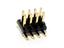 8 way 1.27mm PCB SMD DIL Pin Header with Locating Peg and Gold plated pins [506080]