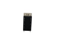 Mini DIP 2 Coil Latching Low Power Relay Form 2C (2c/o) 12VDC 400 ohm (x2) coil (400mW) 2A 30VDC/250VAC ( (3A@220VDC/250VAC Max.) [DS2-ML2-DC12V]