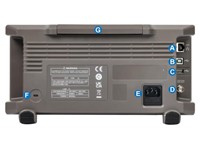 SIGLENT Digital Storage Oscilloscope 200MHZ 2CH, 7INCH TFT-LCD Touch Screen 1024x600, 12-Bit Sample Rate 2GSa/s, I2C/SPI/ UART/ CAN/LIN, USB2.0 HOSTx2, USB2.0 Device, 10M/100M LAN, 100~240 Vrms 50/60Hz, 312x151×132.6mm, 3.8kg [SDS822X HD]