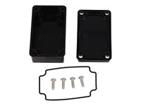 ABS Enclosure Polycarbonate Watertight 60x35x22mm Black IP68 [1551WHBK]