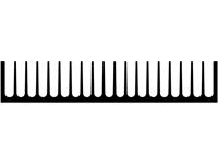 Heatsink 0,6K/W W=265mm, H=50mm, L=150mm [SK149-150AL]