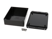 Polystyrene Enclos Flange Lid 120X94X34 [1591GSFLBK]