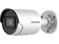 Hikvision AcuSense Fixed Mini Bullet Network Camera, 2MP, H.265/H.265+/H.264+/H.264, 25fps (1920 × 1080, 1280 × 720), 2.8mm Lens, 40m IR, 120dB WDR, Powered by Darkfighter, Built-in Micro SD/SDHC/SDXC slot, up to 256 GB, IP67 [HKV DS-2CD2026G2-I (2.8MM)]