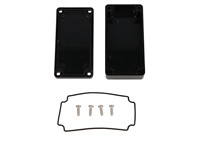 ABS Enclosure Polycarbonate Watertight 80x40x22mm Black IP68 [1551WKBK]