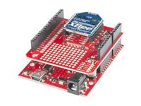 WRL-12847 ARDUINO XBEE SHIELD-WORKS WITH ALL XBEE MODULES SERIES 1&2 STANDARD AND PRO [SPF XBEE SHIELD]