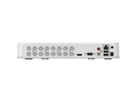 Hikvision 16CH 1080P Lite Mini 1U DVR, HDTVI/AHD/CVI/CVBS/IP Video Input, H2.65, 1xSATA (Max 6TB), 2xUSB 2.0, PAL/NTSC, TCP/IP, PPPoE, DHCP, 1xRJ45 10M/100M, 2xUSB2.0, PSU 12VDC 1.6A, 1xHDMI/VGA, 285×210×48mm [HKV DS-7116HGHI-M1/T]