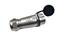 Circular Connector Metal Shield Series, 12 IP67 Push-Pull Cable End Receptacle 8 Pole Female Solder Terminal. 10A 200VAC. 8-12mm Cable OD [XY-CCM241-8S-II-1]