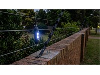 Fence Light - Timed Fence Light HV - Timed- Galv Dark Grey {SR-FL/TL/G} [EF SR-FL/TL/G]